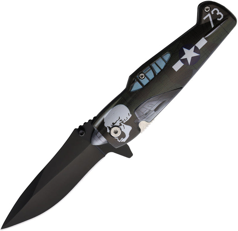 ElitEdge Fighter Plane Linerlock A/O