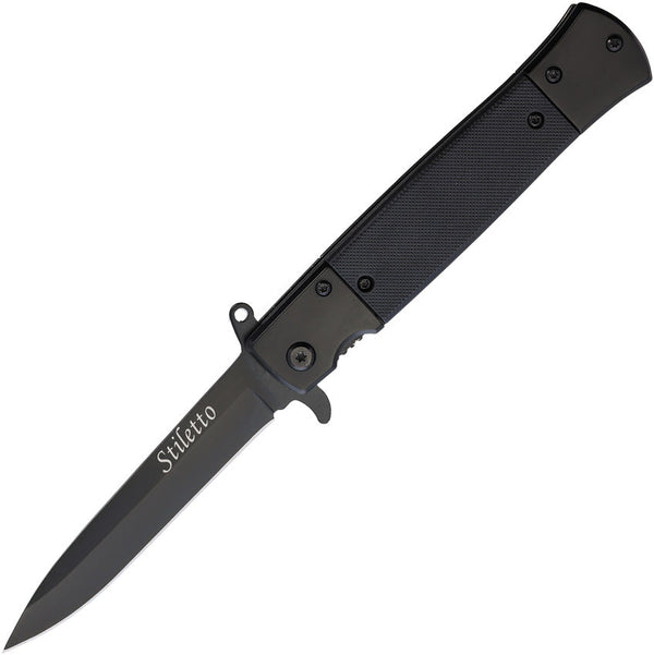 ElitEdge Stiletto Linerlock A/O Black