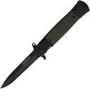 ElitEdge Stiletto Linerlock A/O Green