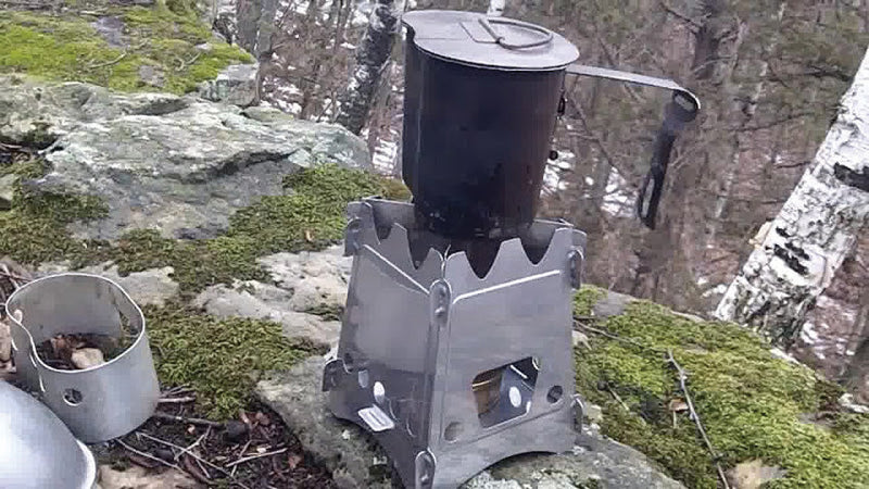EmberLit Original Stove with Cross Bars