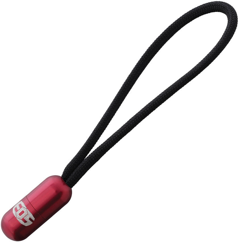 EOS Pill Bead Lanyard Red