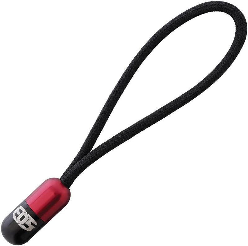 EOS Pill Bead Lanyard Black/Red