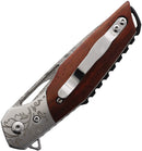 Elk Ridge Linerlock Damascus