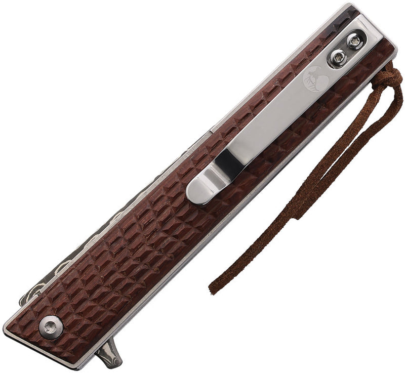 Elk Ridge Linerlock Damascus