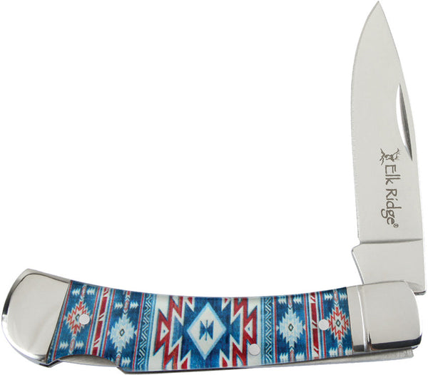 Elk Ridge Lockback Blue SW