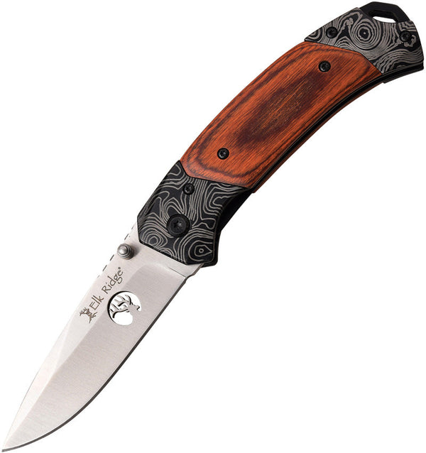 Elk Ridge Linerlock Brown