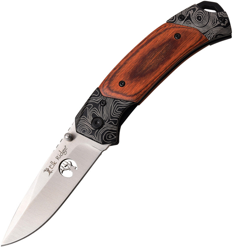 Elk Ridge Linerlock Brown