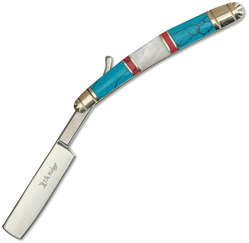 Elk Ridge Folding Razor MOP/Stone
