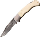 Elk Ridge Lockback White Bone