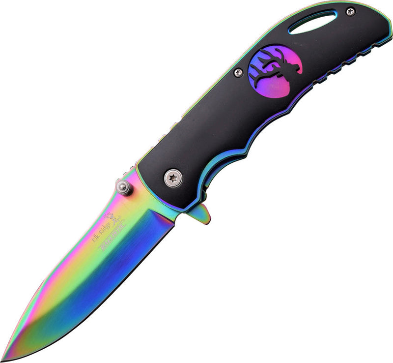 Elk Ridge Linerlock A/O Rainbow