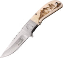 Elk Ridge Linerlock A/O White Bone