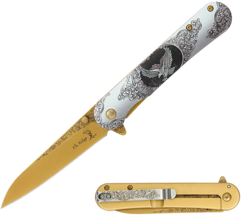 Elk Ridge Wildlife Framelock A/O Eagle