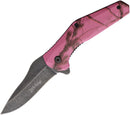 Elk Ridge Camo Linerlock A/O Dk pink