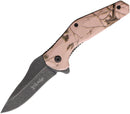 Elk Ridge Camo Linerlock A/O Lt Pink