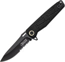 Elite Tactical Tactical Linerlock Black