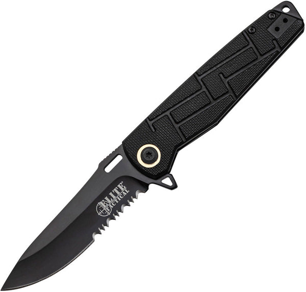 Elite Tactical Tactical Linerlock Black