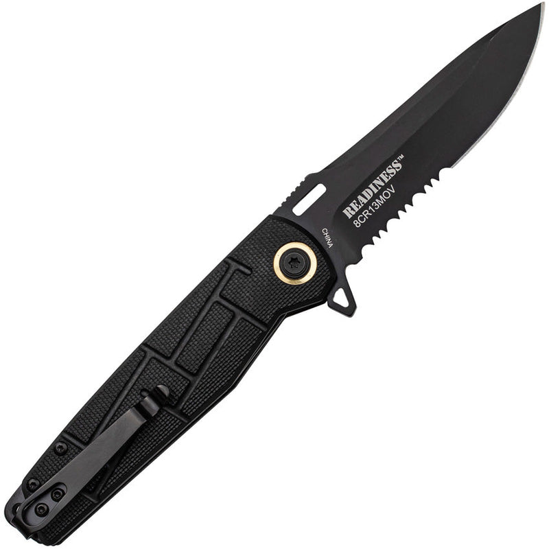 Elite Tactical Tactical Linerlock Black