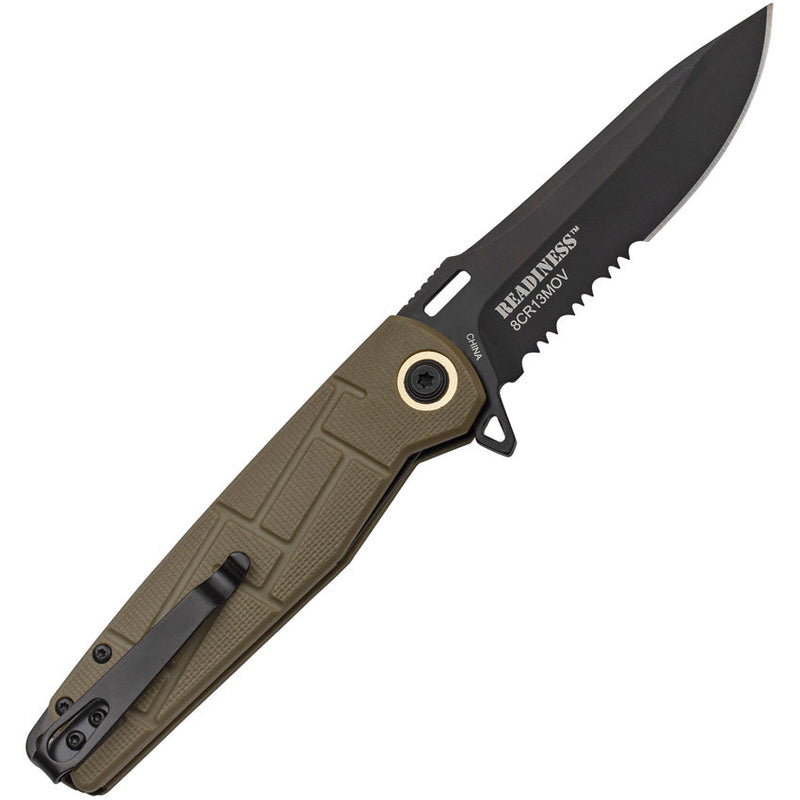 Elite Tactical Tactical Linerlock Tan