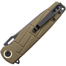 Elite Tactical Tactical Linerlock Tan