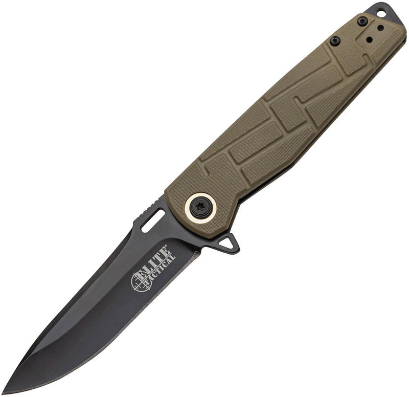 Elite Tactical Tactical Linerlock Tan