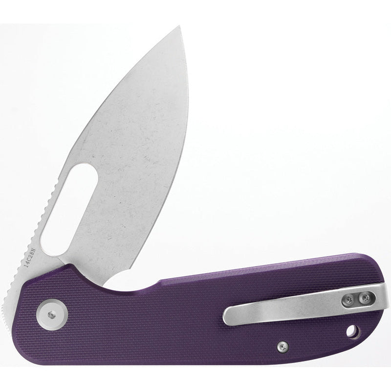 Eutektik EFD Linerlock SW Purple G10