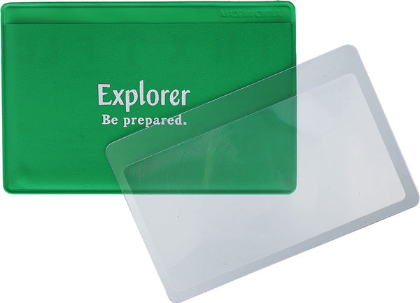 Explorer Credit Card Magnifier Lens