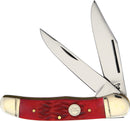 Frost Cutlery Folding Hunter Red Bone