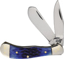 Frost Cutlery Baby Saddlehorn Blue Bone
