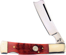 Frost Cutlery Razor Lockback Red Bone