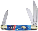 Frost Cutlery Wrangler Blue Bone