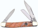 Frost Cutlery Large Stockman Gold Resin