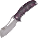 Frost Cutlery Linerlock A/O Red Micarta