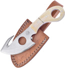 Frost Cutlery Fixed Blade White Smooth Bone