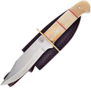 Frost Cutlery Fixed Blade White Smooth Bone