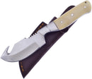 Frost Cutlery Guthook Skinner White Bone