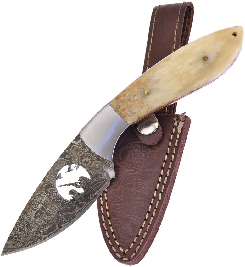Frost Cutlery Damascus Duck Bowie