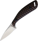 Fox Edge Knife Black/Brown G10
