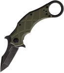 Fox Edge The Claw Linerlock Green