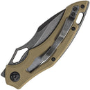 Fox Edge Sparrow Linerlock Tan