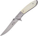 Frost Cutlery Linerlock White Bone A/O