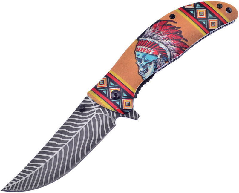 Frost Cutlery Linerlock A/O Yellow