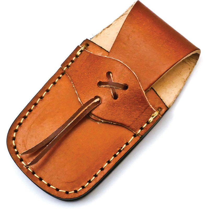 FH Knives Lockback Damascus Bone