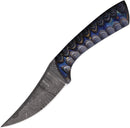 FH Knives Damascus Fixed Blade