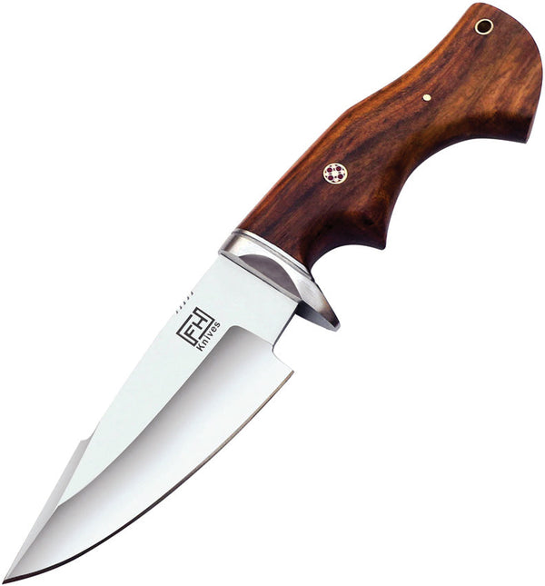 FH Knives Fixed Blade Brown Wood