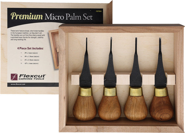 Flexcut Premium Micro-Palm Set