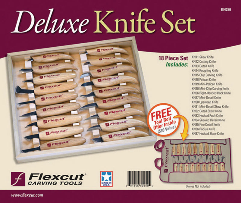 Flexcut Deluxe Knife Set