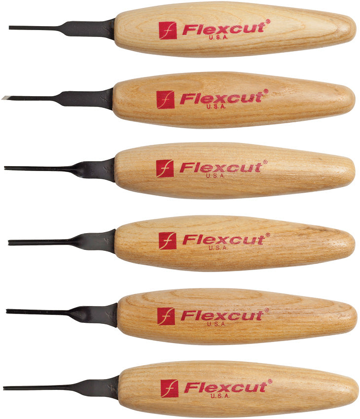 Flexcut Mixed Profile Micro Tool Set