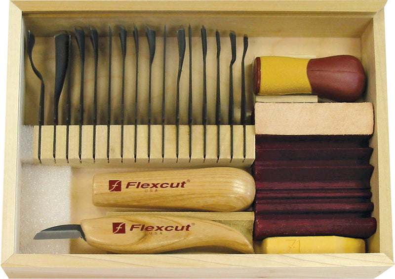 Flexcut Deluxe Starter Carving Set