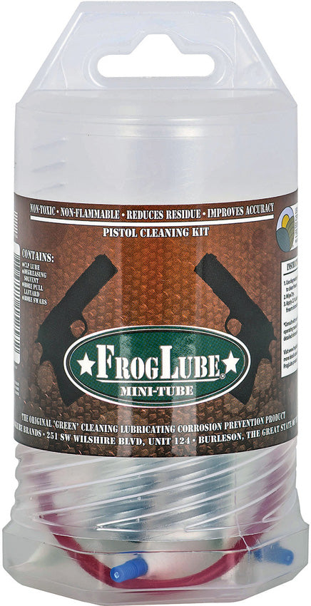 FrogLube Mini-Tube Pistol Cleaning Kit