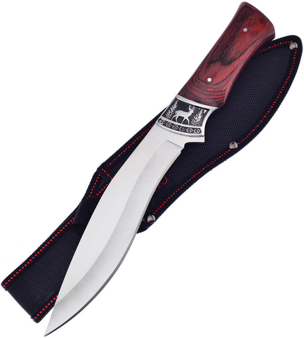 Frost Cutlery Bowie Pakkawood Deer